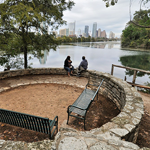 Urban Austin forest